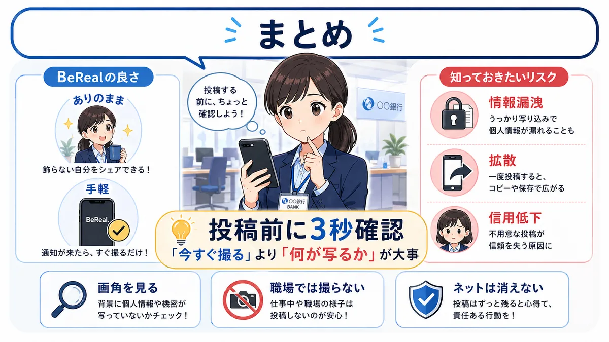 まとめ。投稿前に3秒確認・今すぐ撮るより何が写るかが大事